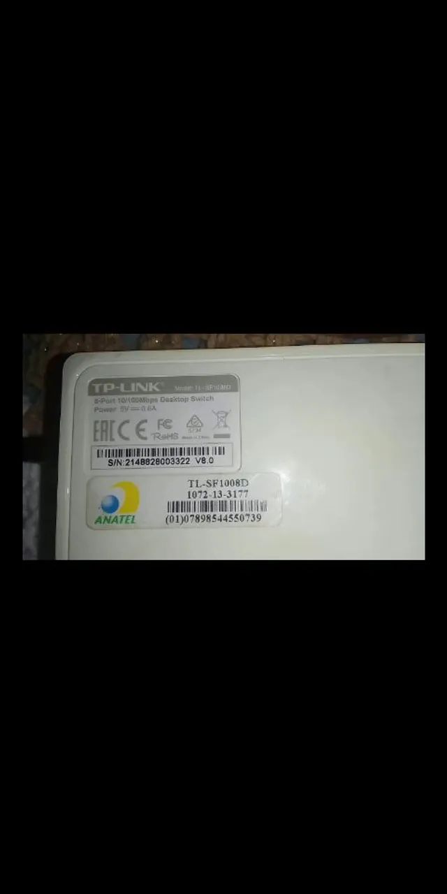 TP LINK 8 PORTAS  1008D      97 REAIS  - Foto 2
