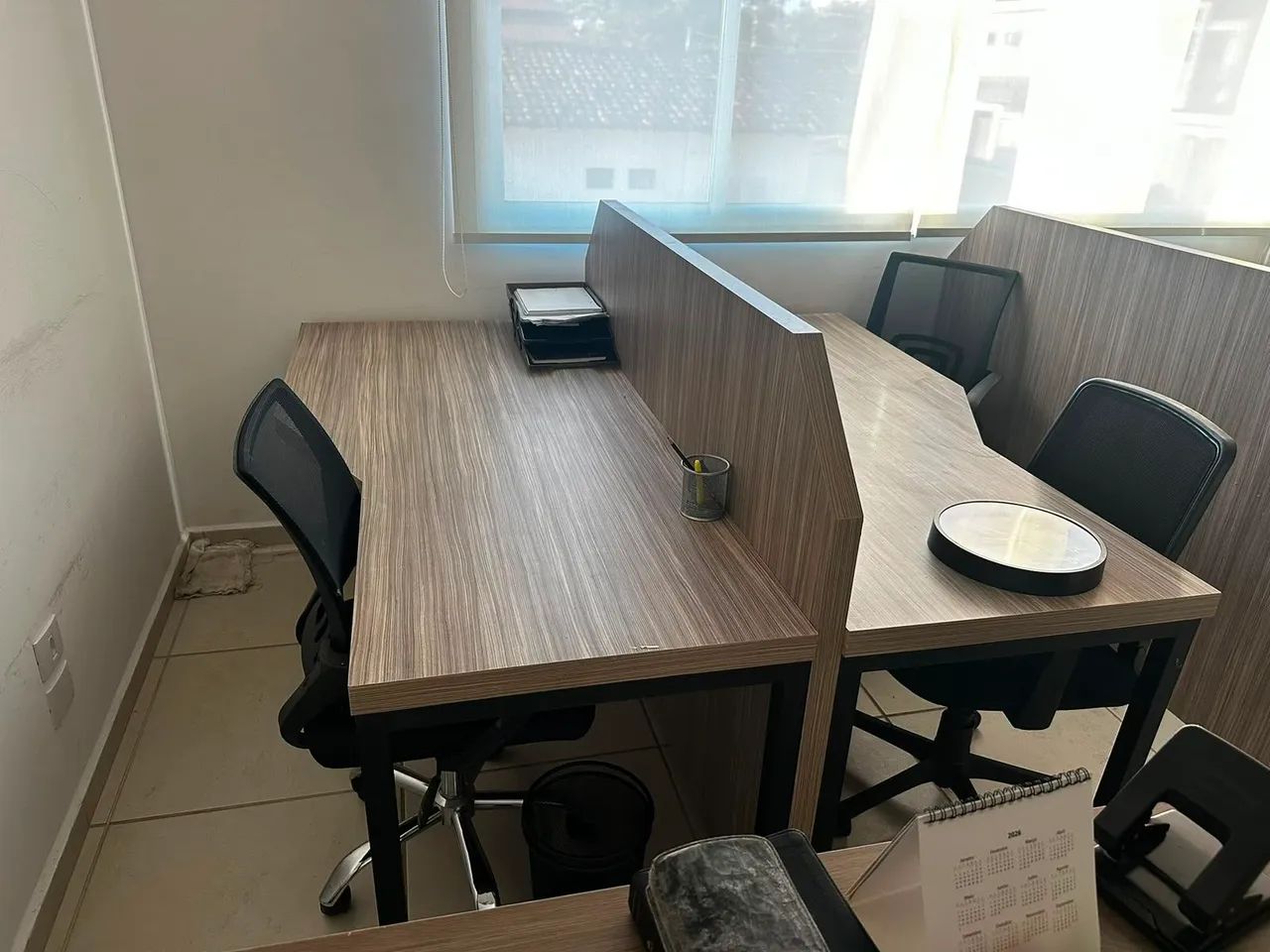 Mesa telemarketing 4 lugares 