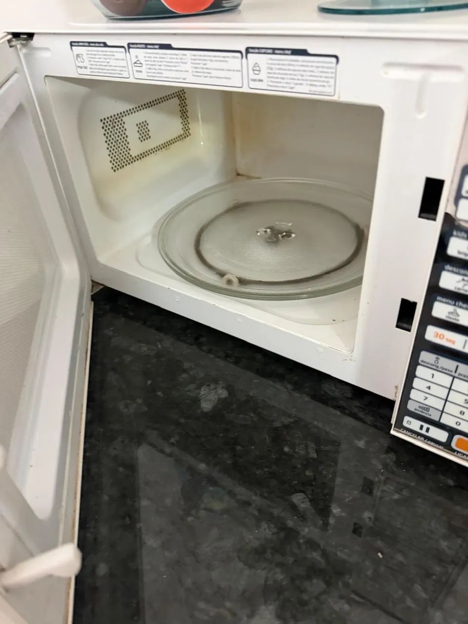 Microondas midea branco espelhado  - Foto 3