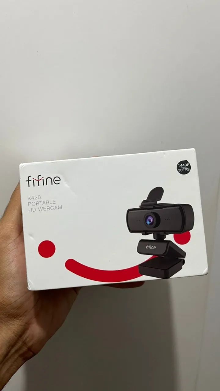 (NOVO) Webcam Fifine K420