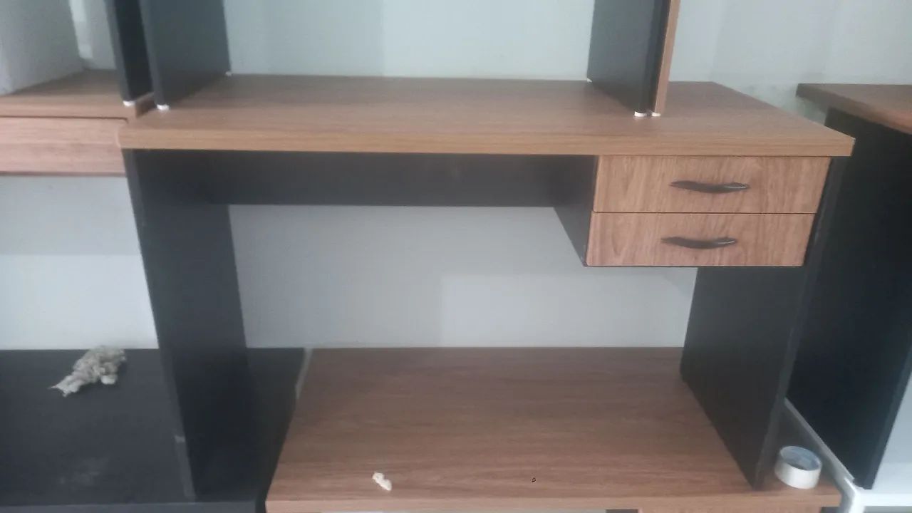Mesa de escritório 1.20x0.60 100% MDF NOVA 