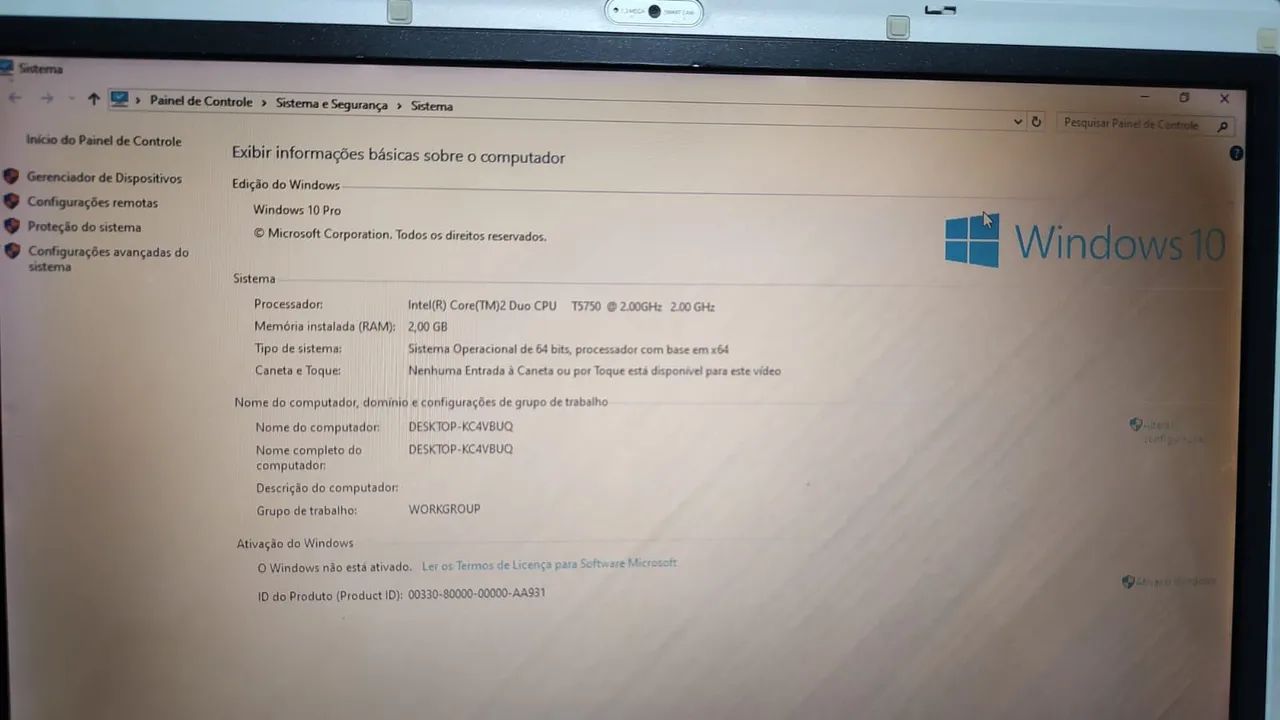Notebook LG E500 - Foto 3
