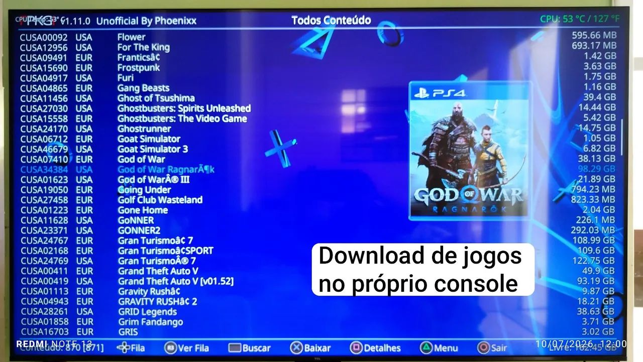PS4 slim desbloqueado  - Foto 5
