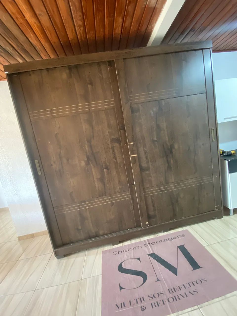 Guarda roupa de casal mdf  - Foto 2