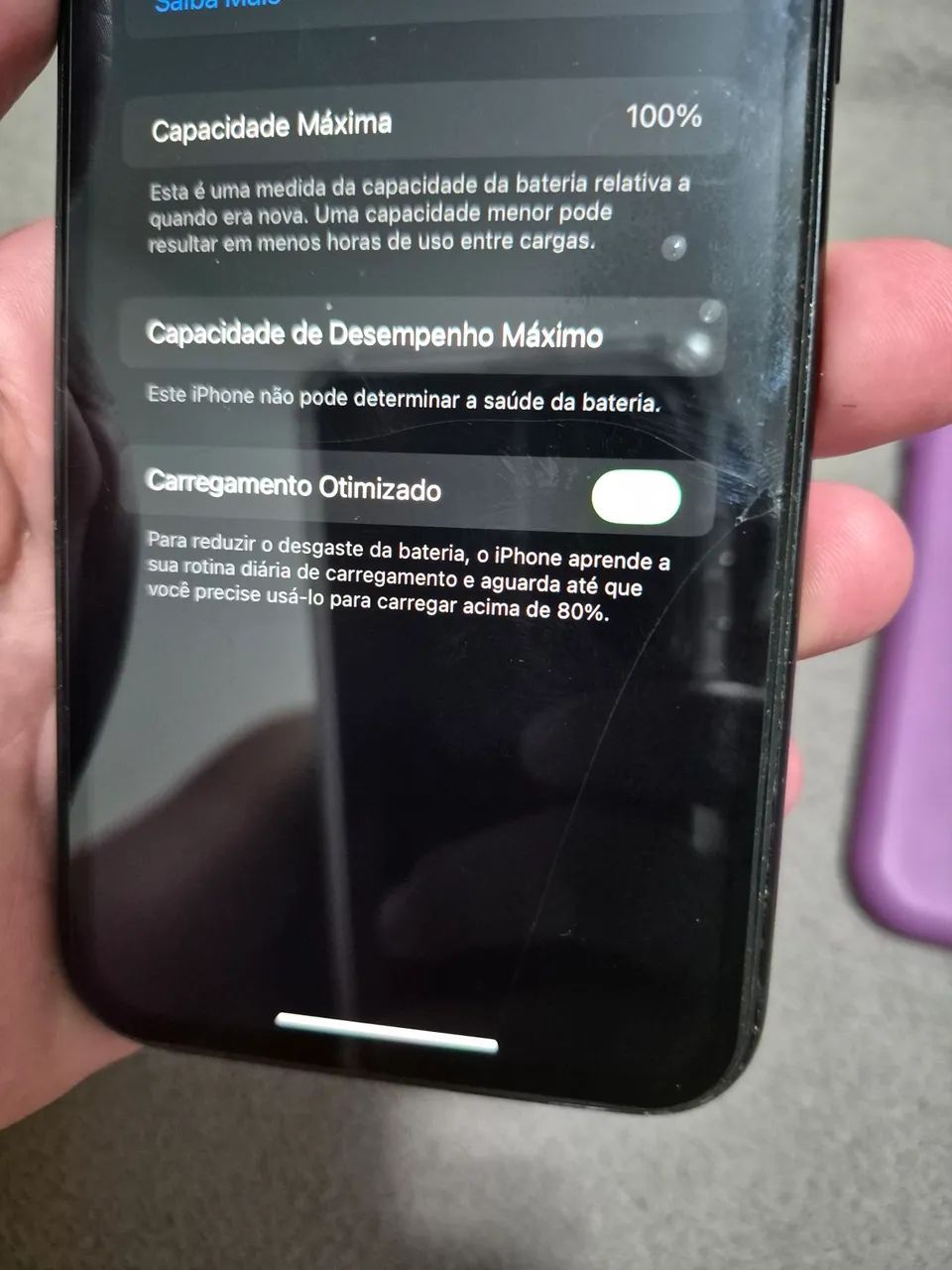 iPhone XR bateria nova - Foto 5