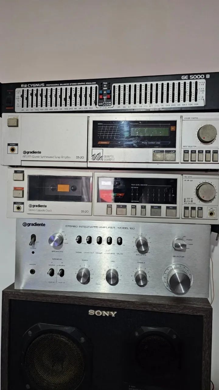 Vendo Sistema de Som Gradiente Modelo 160