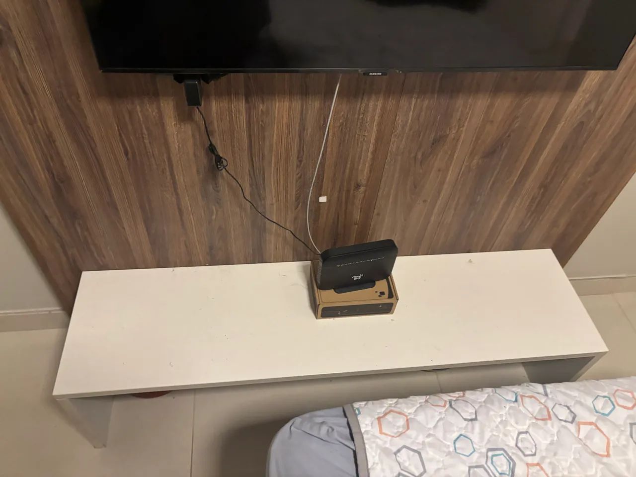 Painel para TV com Bancada - Marcenaria Planejada - Foto 5