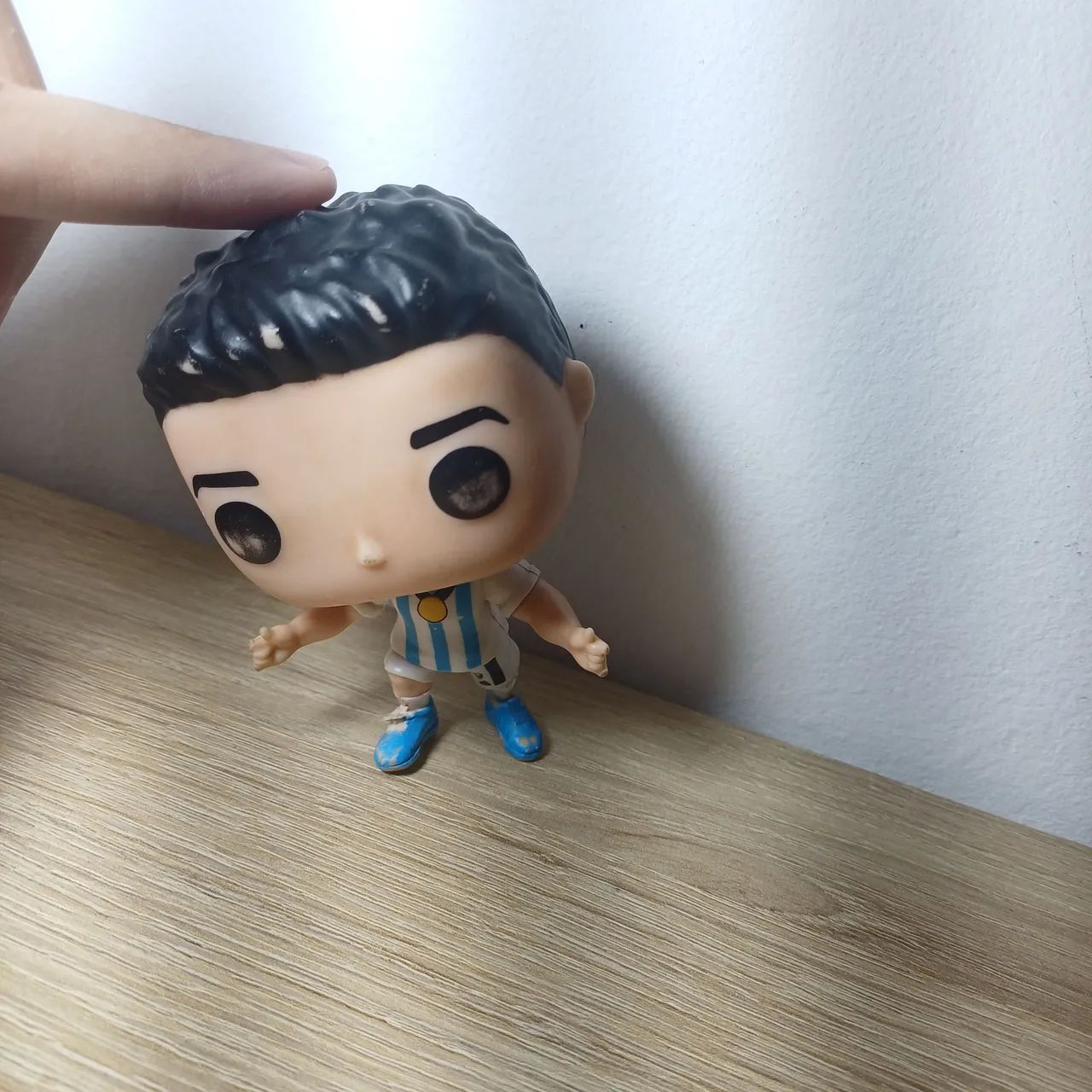 Julián Alvarez Bobblehead Argentina Cabeçudo Julian Alvarez  - Foto 3