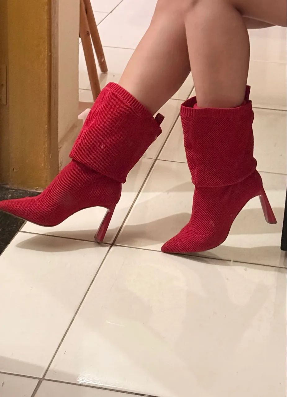 Bota over vermelha ? - Foto 3