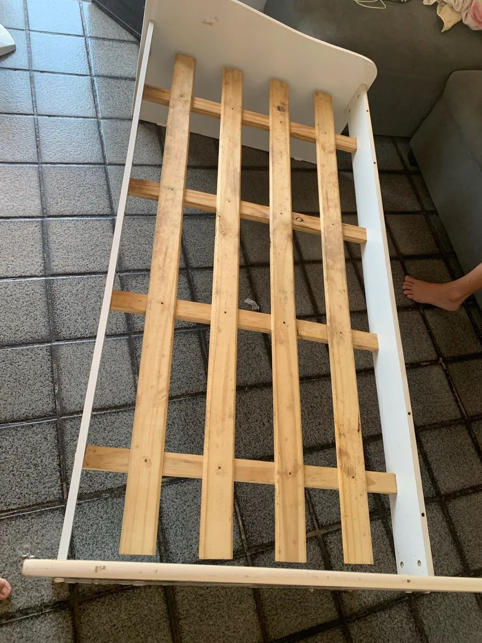 Cama infantil com colchão  - Foto 4