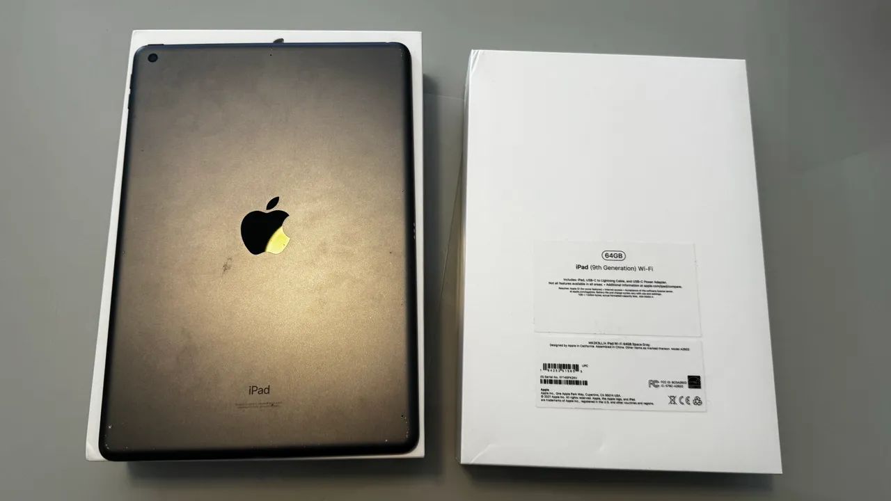 iPad Apple 9a Geração Wi-Fi Cinza Espacial 64Gb  - Foto 2