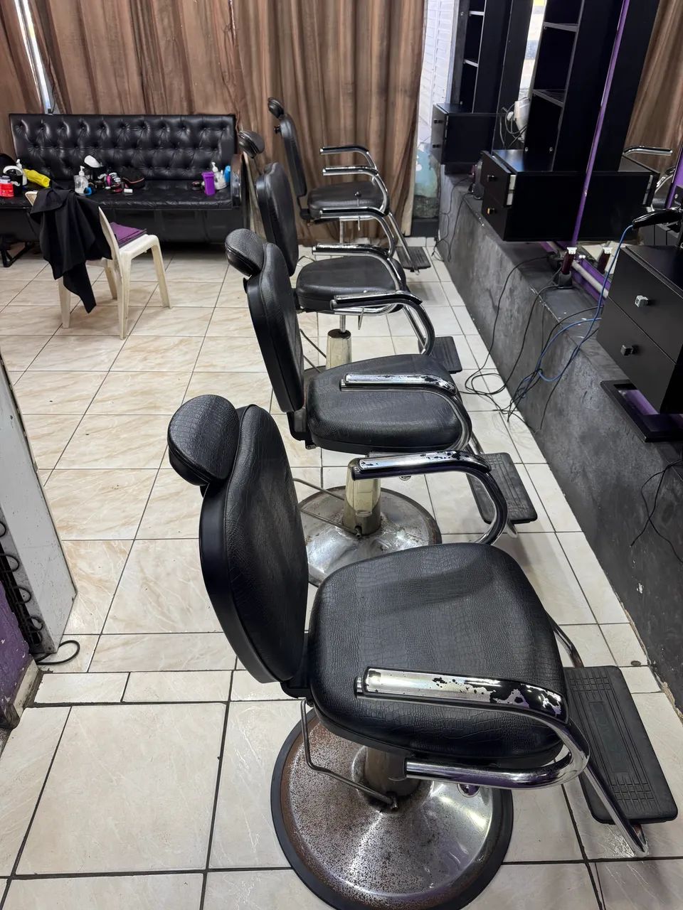 Cadeira Barbearia 