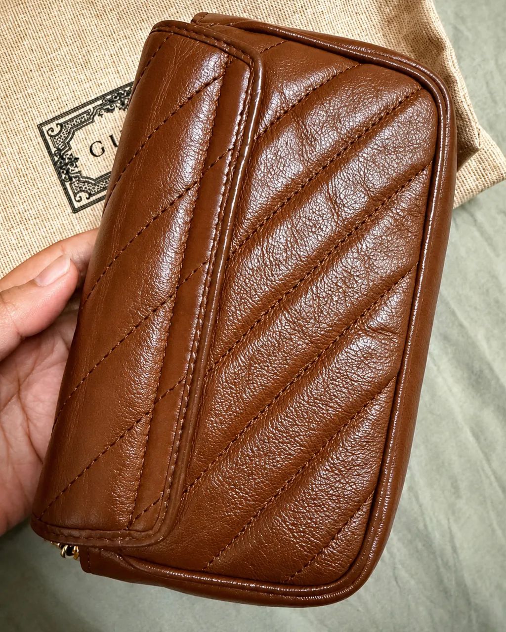Bolsa marmont mini para mulheres delicadas, com certificado e acessórios, nova. - Foto 4