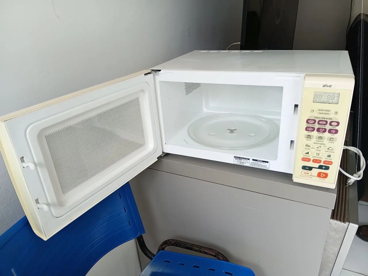 Microondas brastemp 32 litros aceitamos cartão de crédito 