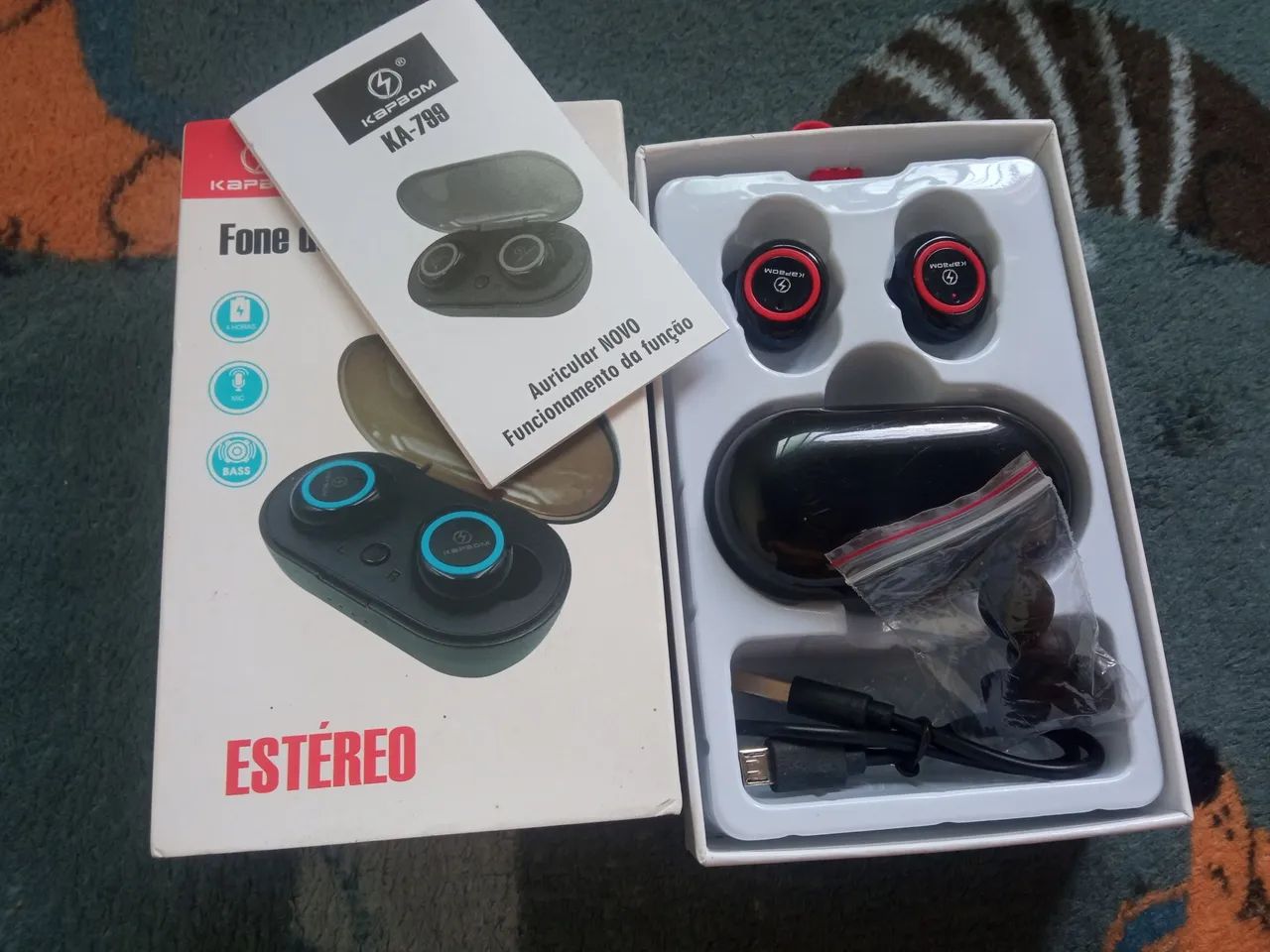 Fone sem fio 