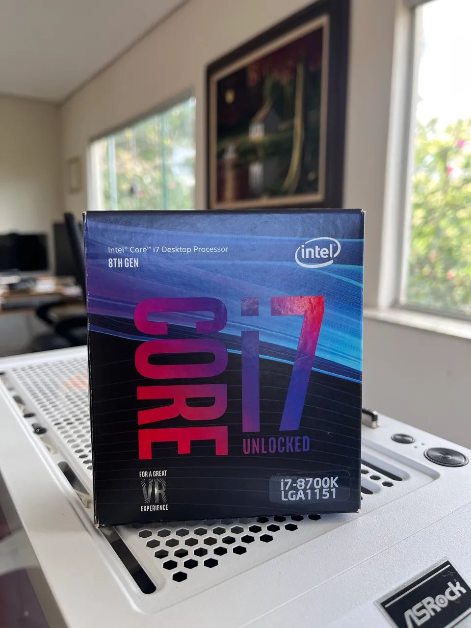 Processador Intel Core i7 8700k com caixa - Processadores