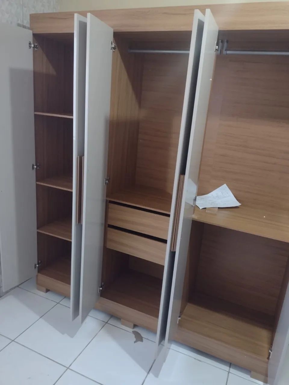 Vendo cama Box e guarda roupa! - Foto 2