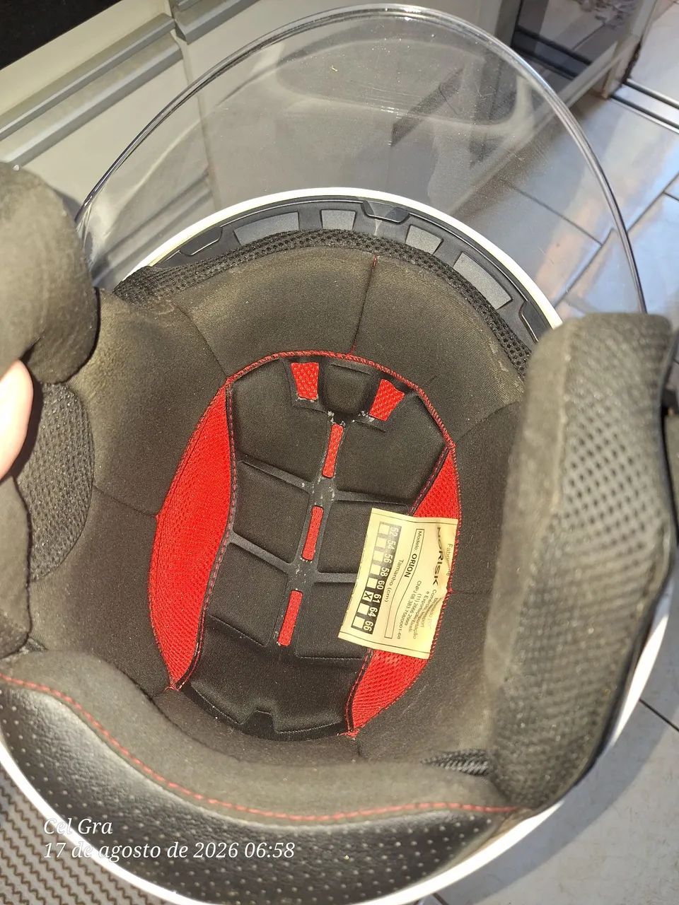 Capacete NORISK R1 ABERTO  - Foto 2