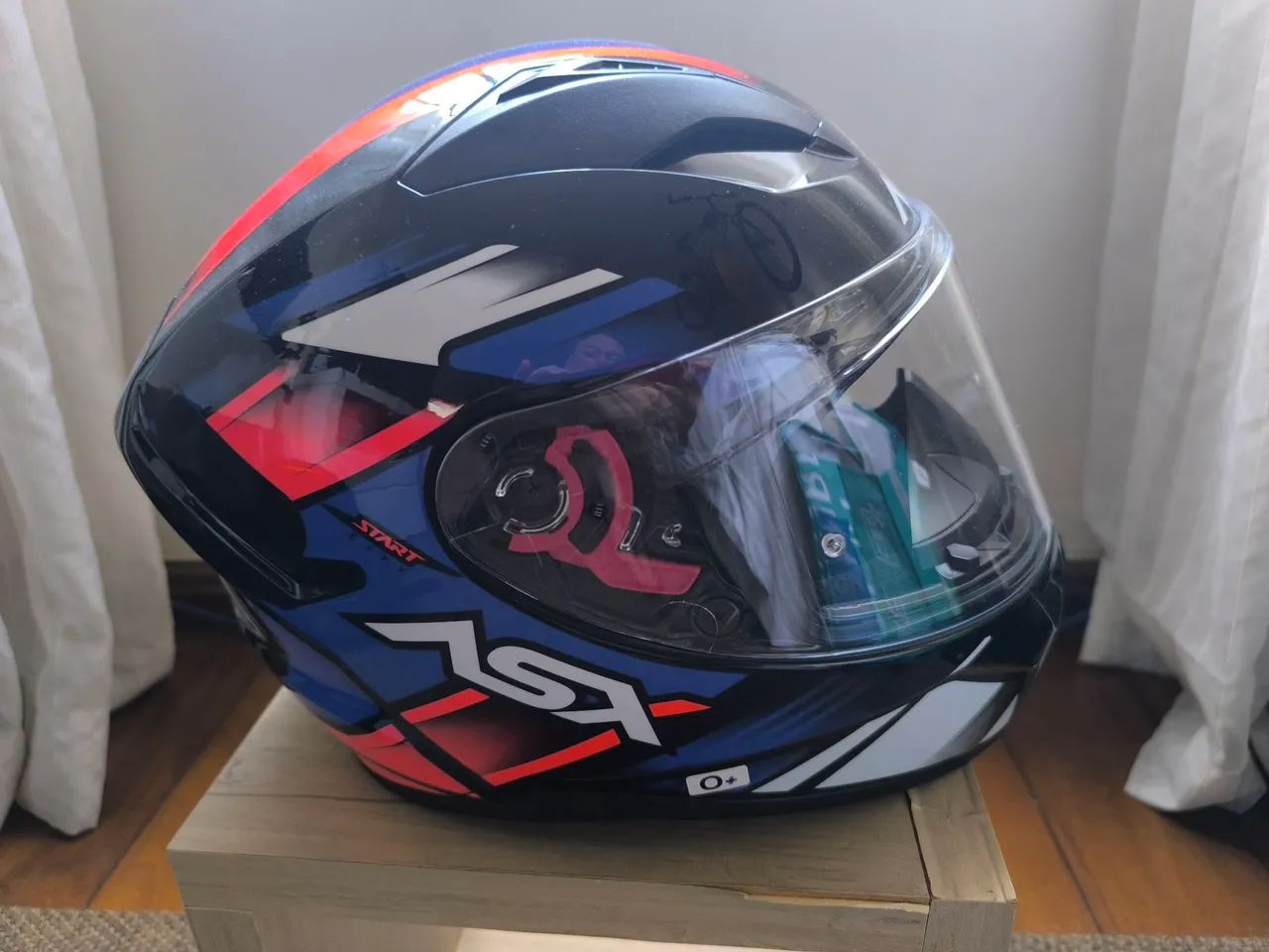 Capacete asx tamanho 62 - Foto 5