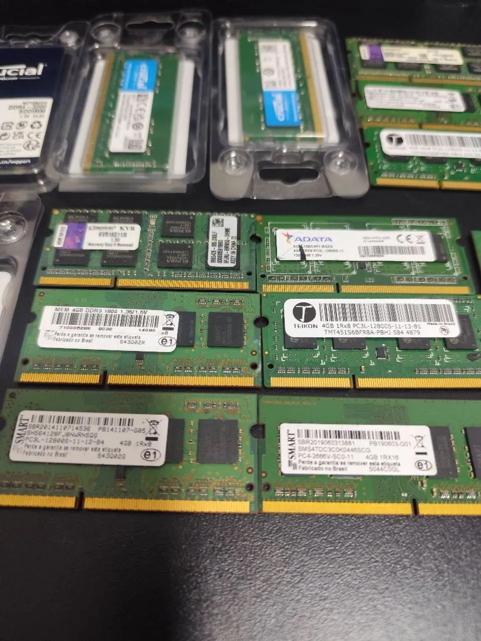Memórias de notebook novas e usadas - DDR4 E DDR3 - 4G E 8G - Foto 2