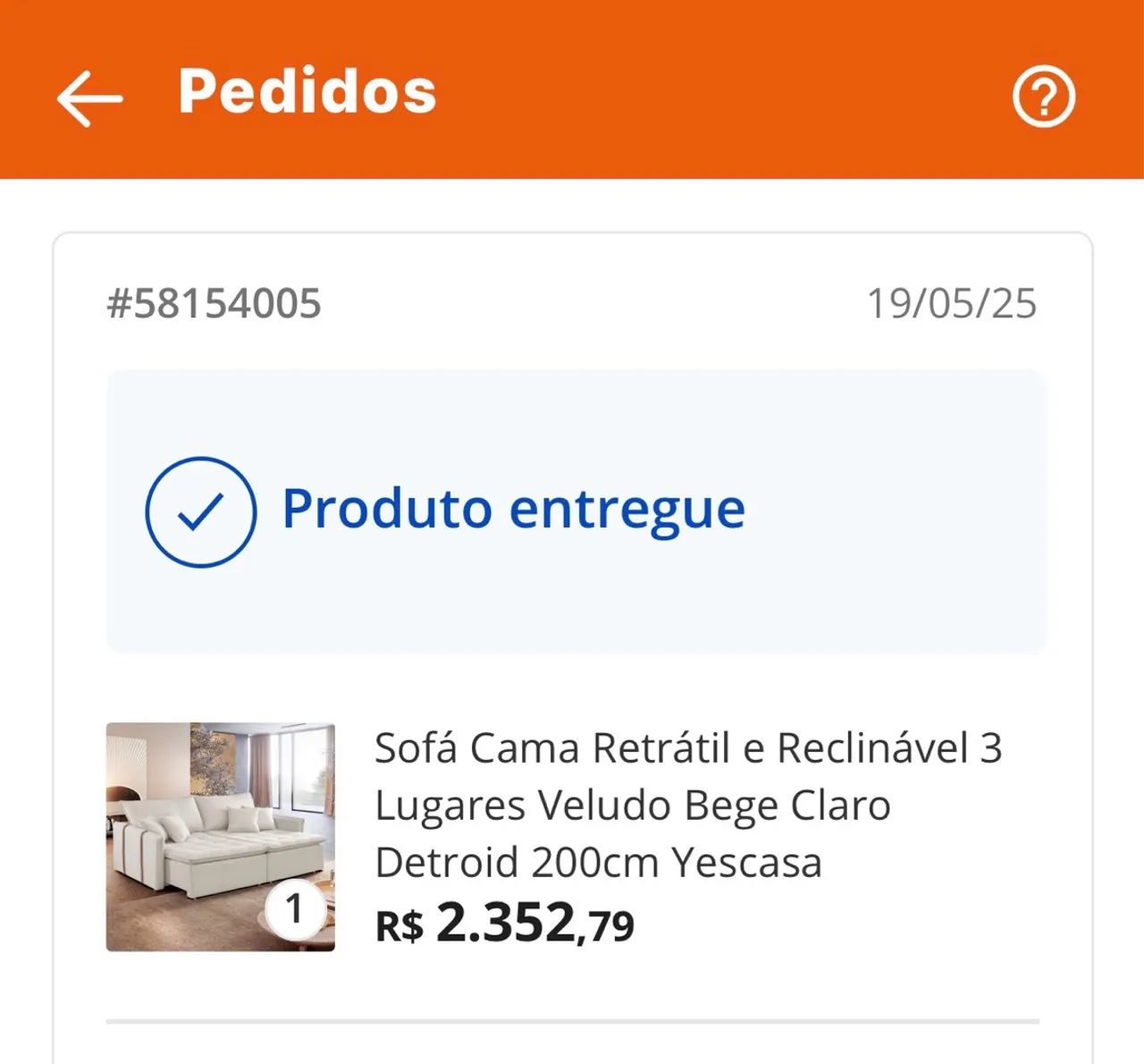 Sofá Cama Retrátil e Reclinável 3 Lugares  - Foto 4