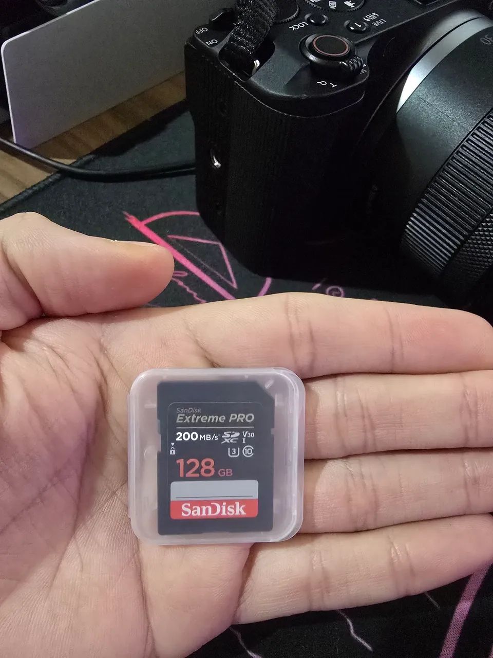 Cartão SD Sandisk 128gb - Foto 3