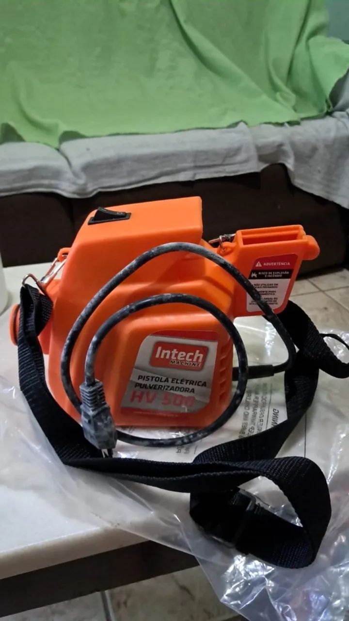 Pistola de pintura pulverizadora elétrica 450 watts - HV500 (127V) - Foto 3