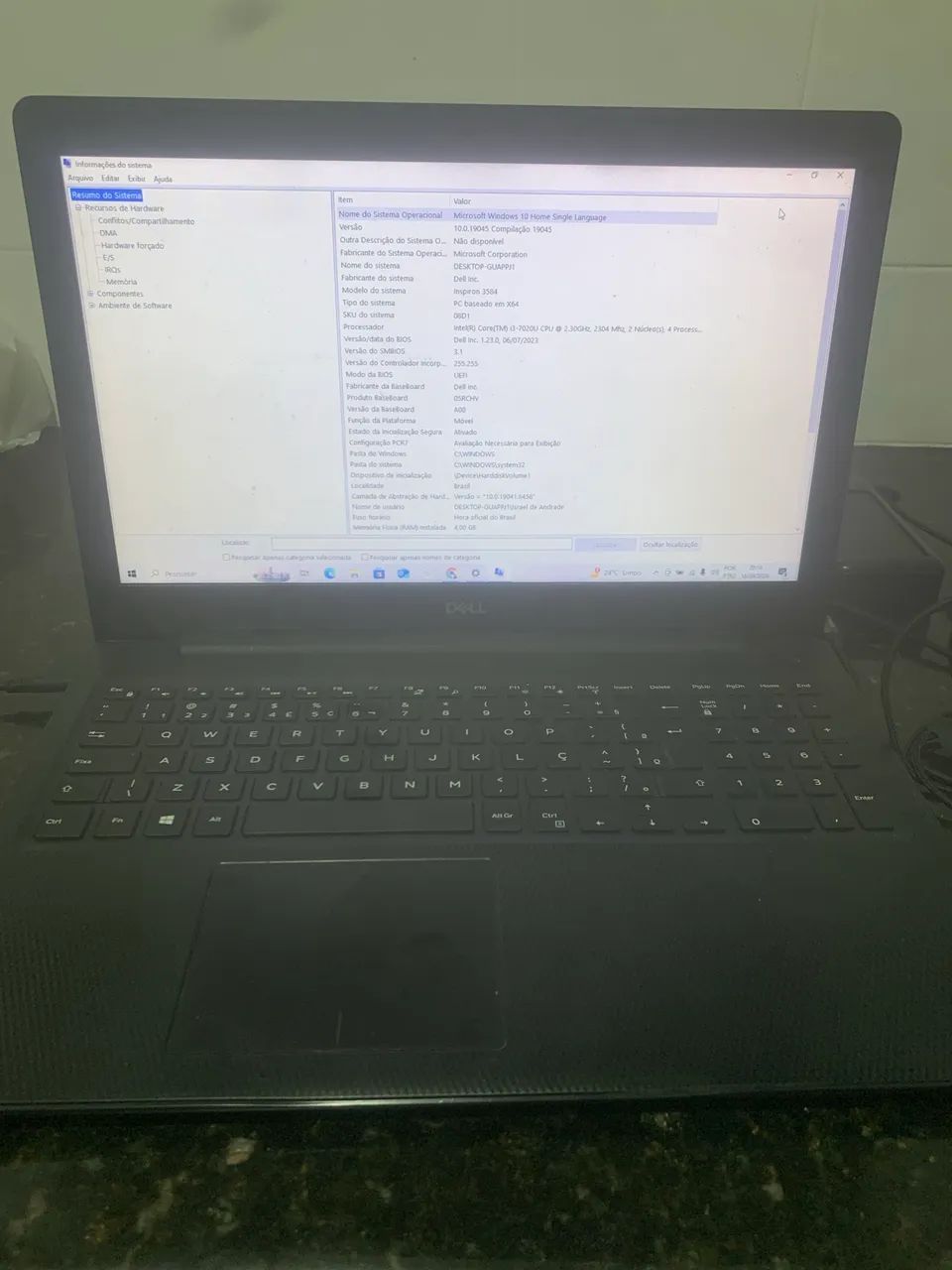 Notebook DELL Ispiron 3584 com SSD - Foto 4