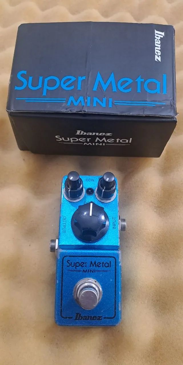 Pedal Ibanez SM Mini Super Metal Japan - Instrumentos musicais
