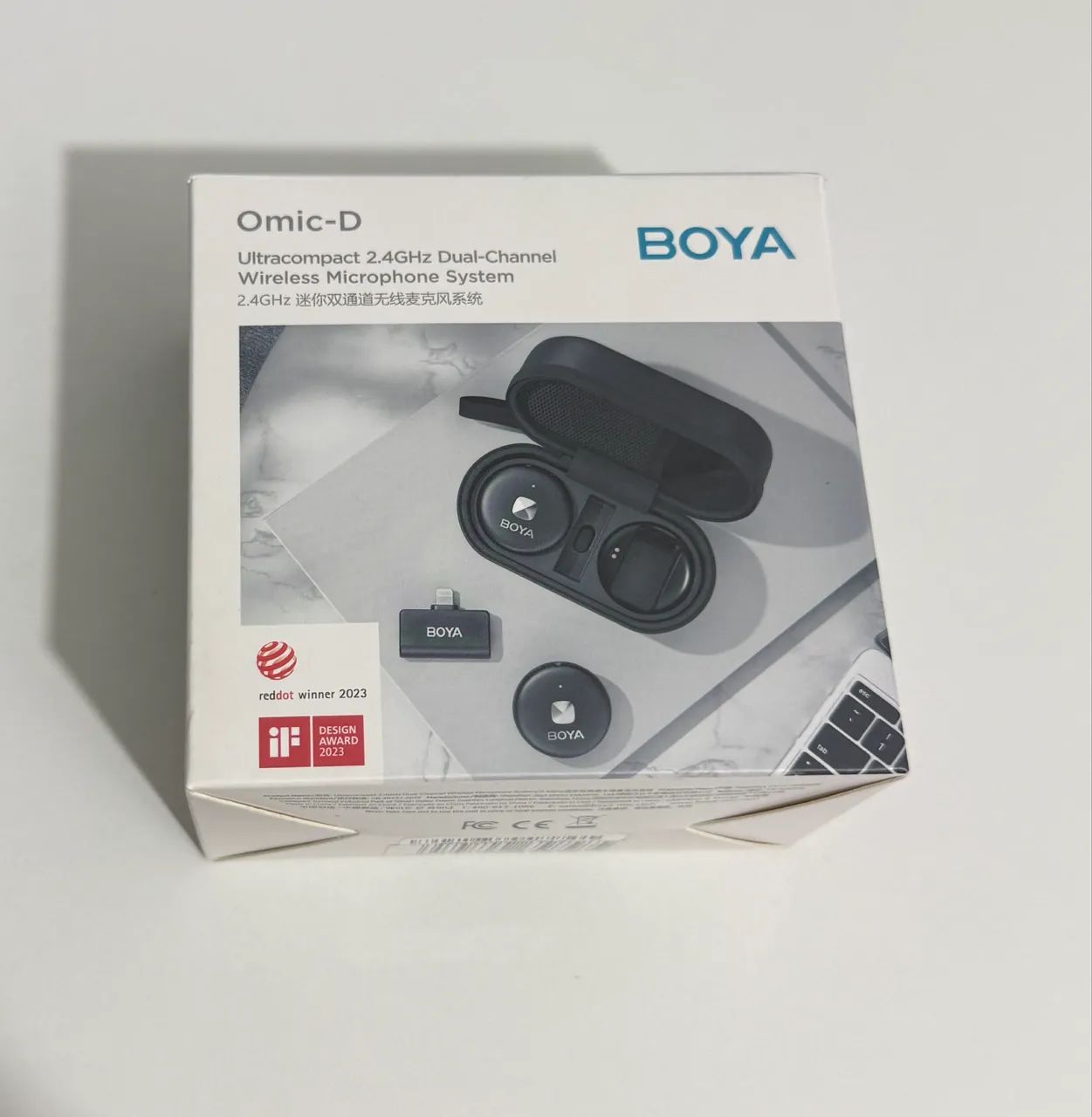 Microfone de lapela BOYA Omic Lightining (Omic-d-b) - Foto 4