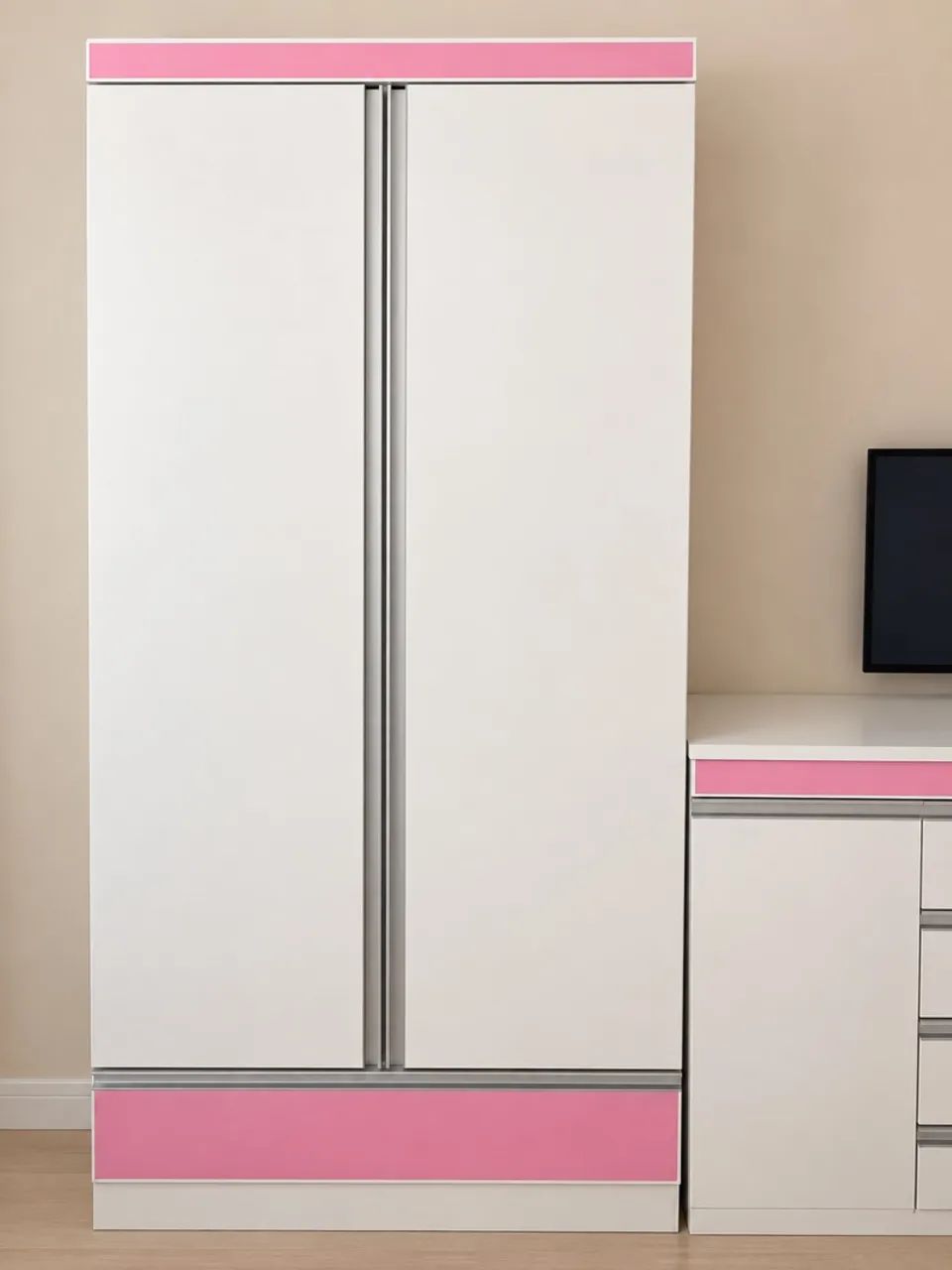 Guarda roupa infantil mdf puro 