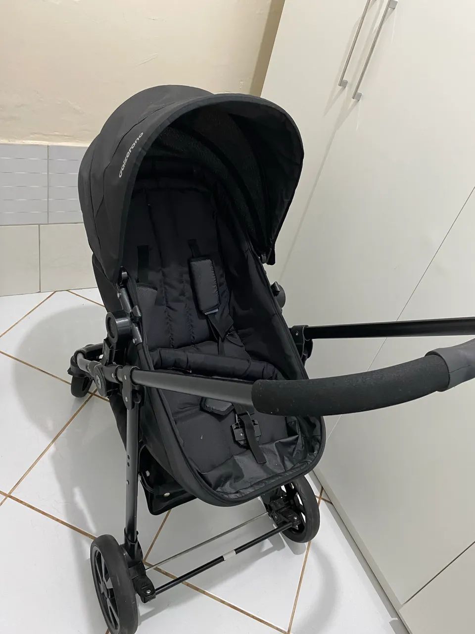 Carrinho, base e bebê conforto  - Foto 2