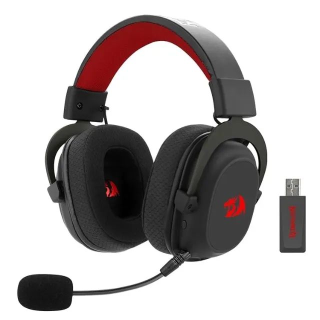 HEADSETGAMER REDRAGON ZEUS PRO PRETO S/FIO 7.1 H510-PRO NOVO LACRADO!