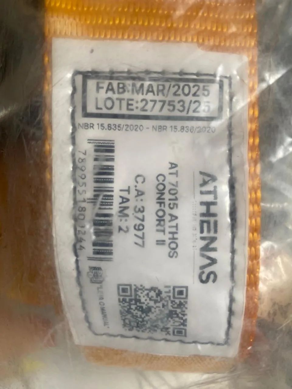 Cinturão paraquedista Atenas + talabarte modelo y athenas novo  - Foto 5