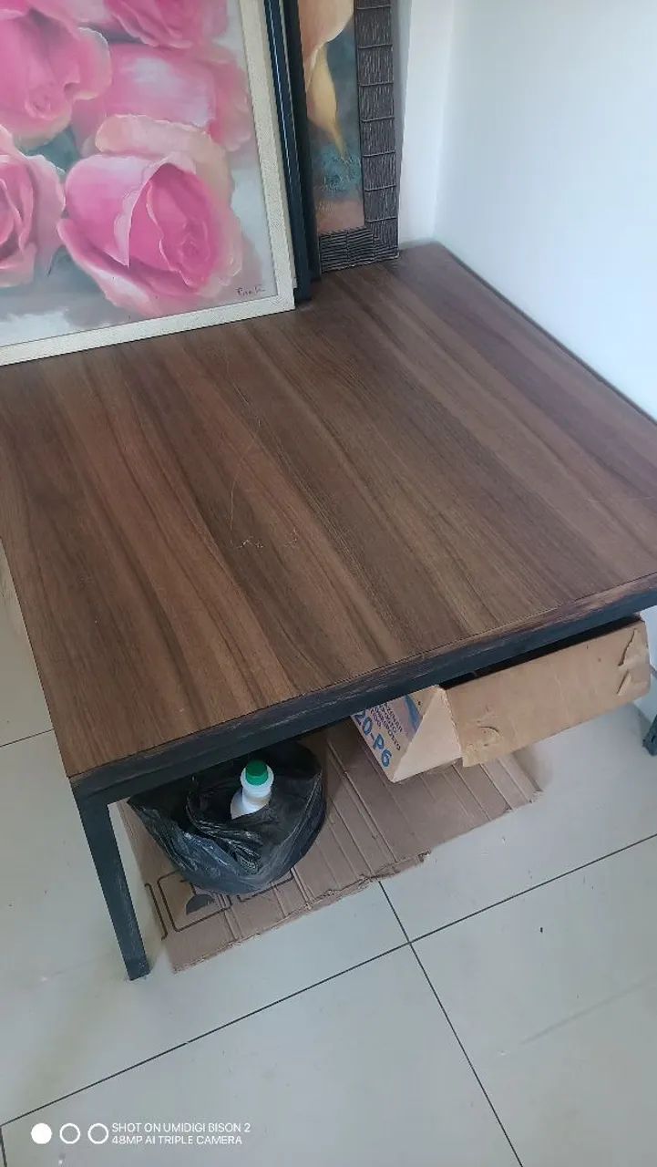Mesa centro tamanho 97*97 - Foto 2