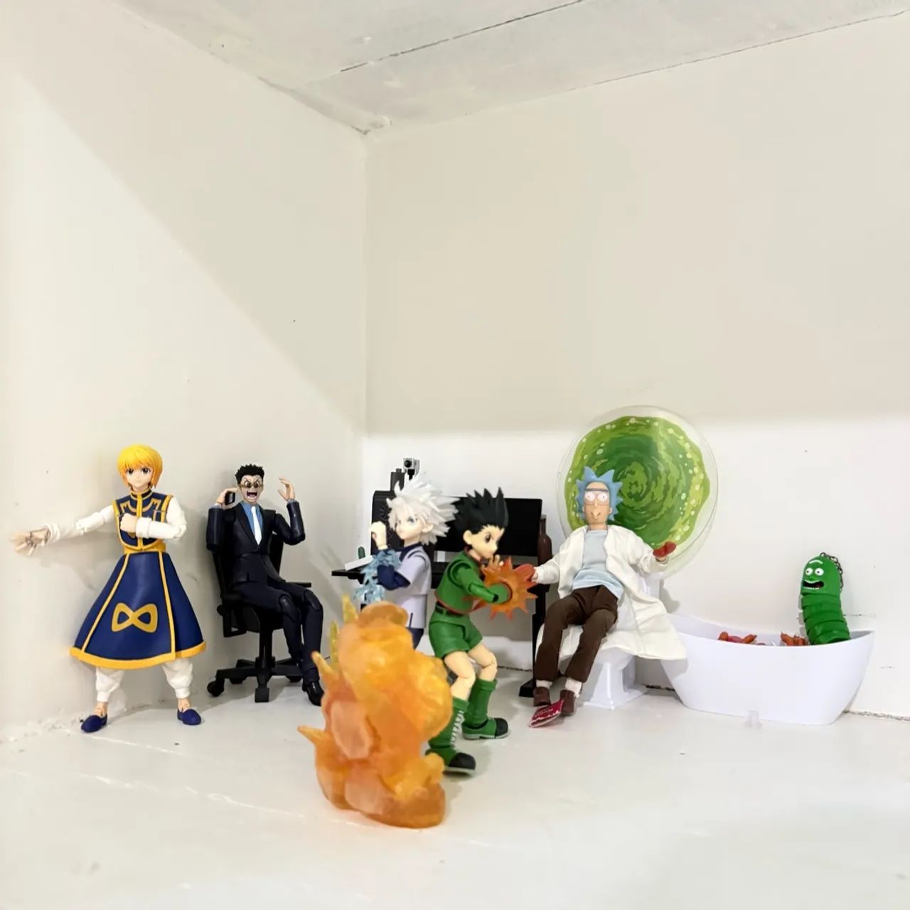 Shf bandai HunterXHunter - Leorio e Kurapika - Foto 3