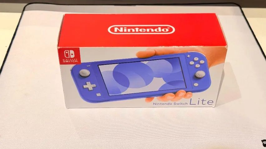 Nintendo Switch Lite Azul Novo Lacrado - Consoles de Vídeo Game
