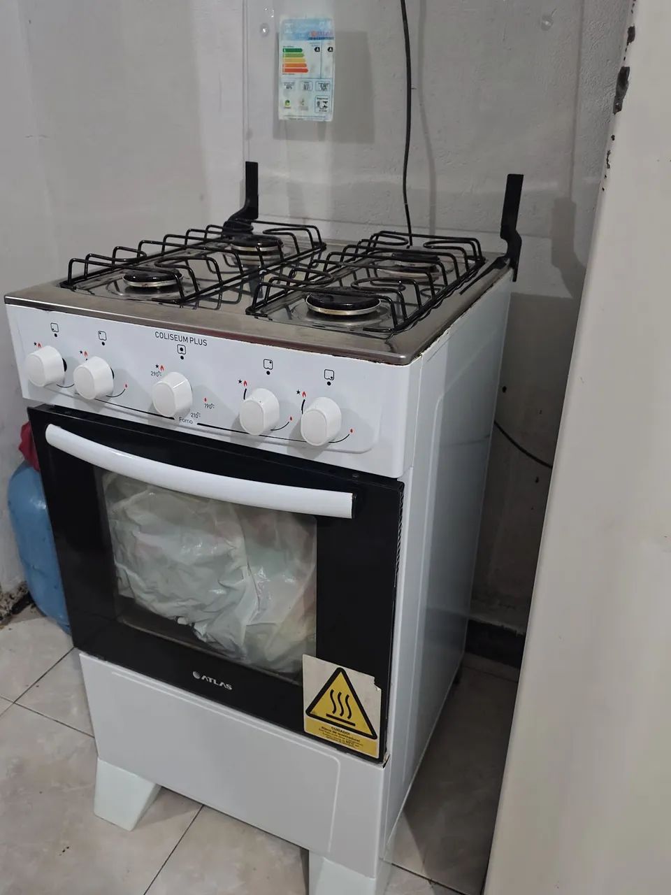 FOGÃO 4 BOCAS BRANCO PRA VIR BUSCAR  - Foto 2