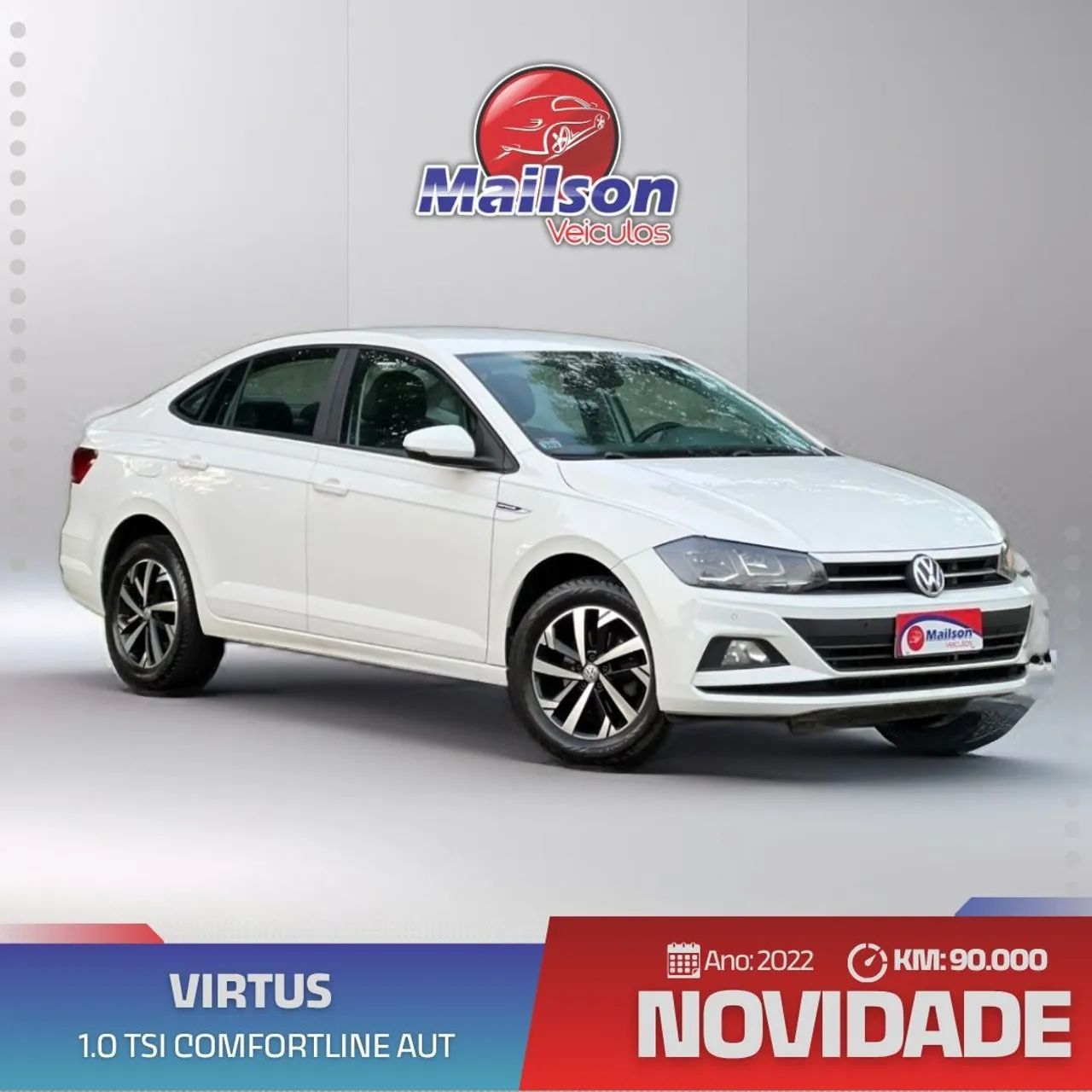 Volkswagen Virtus VIRTUS Comfort. 200 TSI 1.0 Flex 12V Aut 2022