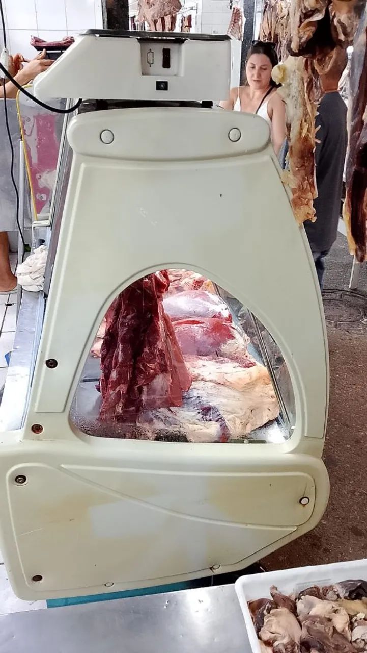 Balcão expositor de carnes 