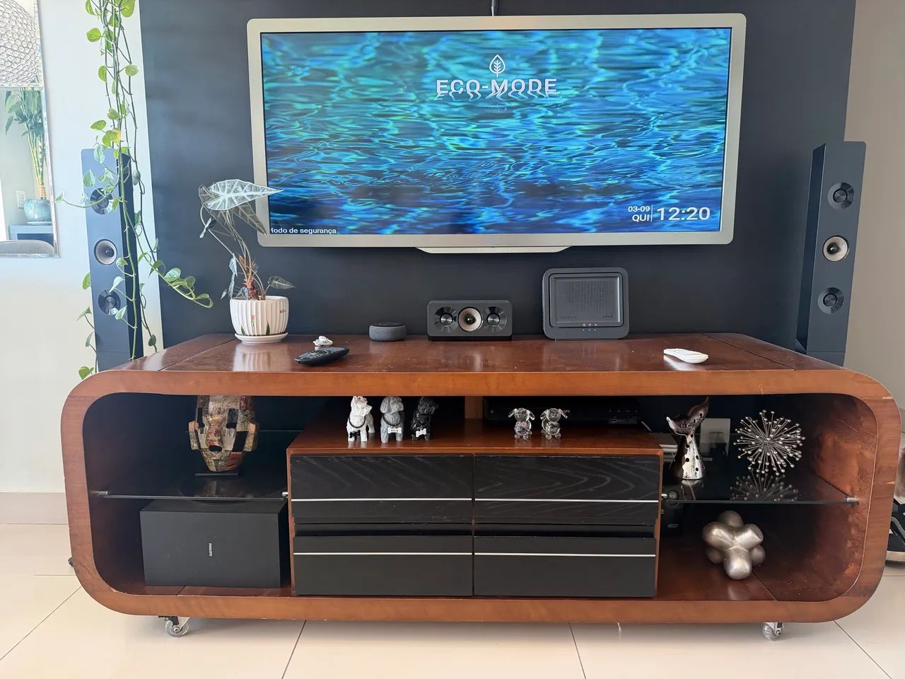 Rack orgânica carvalho maciça $2000 SÓ HOJE - Foto 2