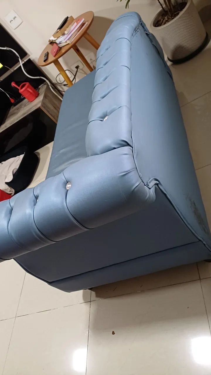Sofá Diva Azul  - Foto 3
