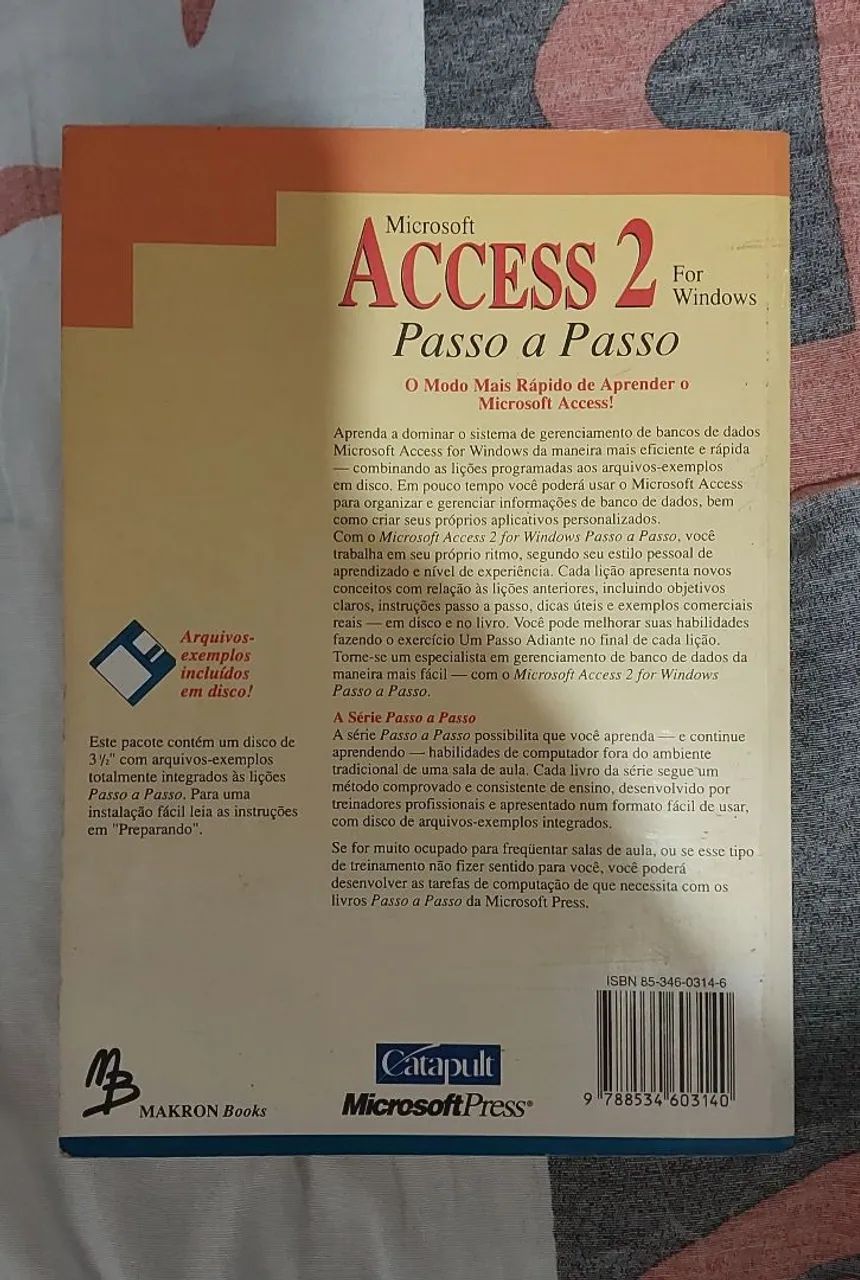 LIVRO Aprenda Microsoft Access 2 passo a passo bem conservado  - Foto 2