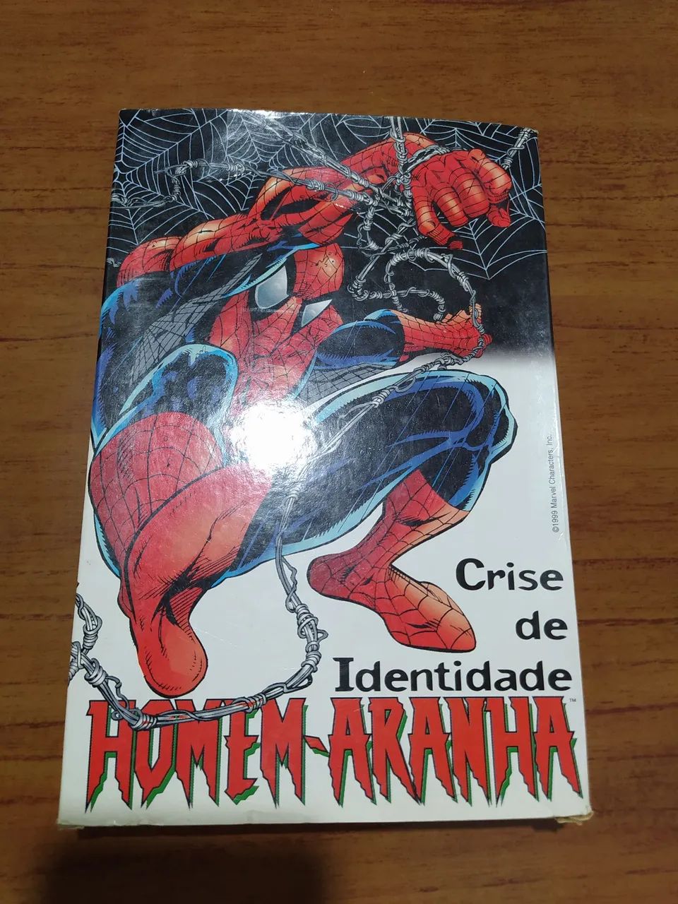 Box Homem Aranha Crise de Identidade Editora Abril 1999  em perfeito estado!