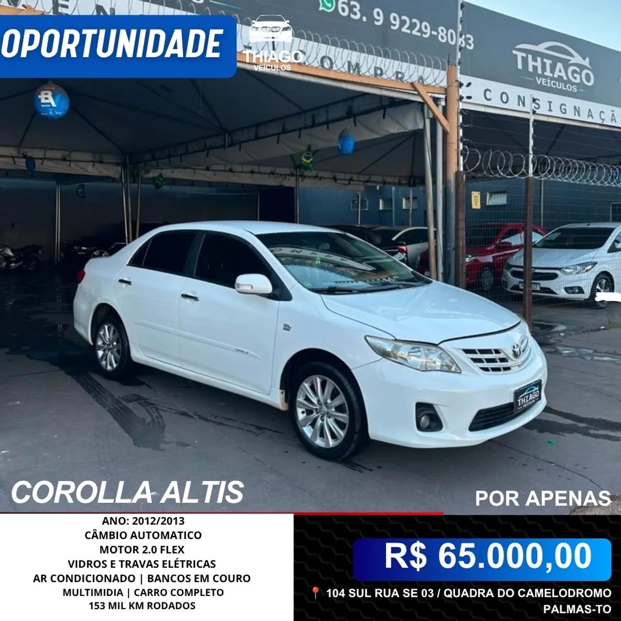 Toyota Corolla Altis 2.0 Flex 16V Aut. 2013