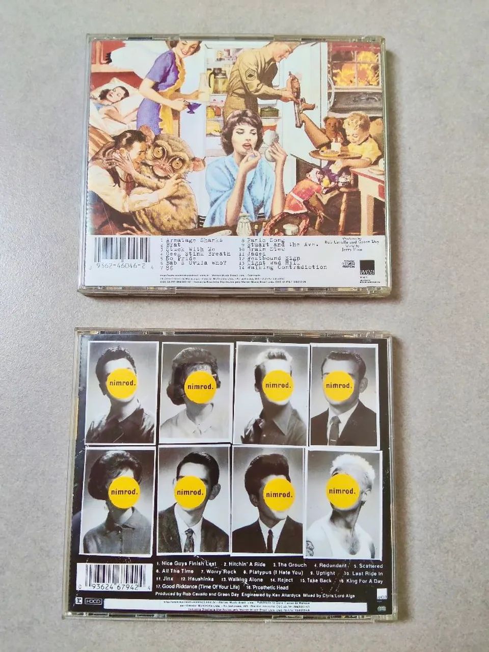 2 CDs Green Day - Nimrod e Insomniac - Foto 2