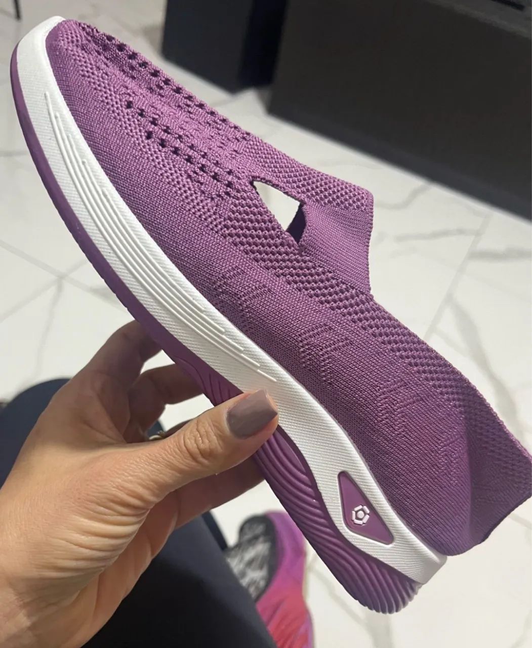 Tênis feminino slip on 39 - Foto 2