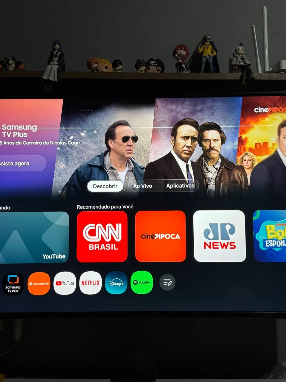 Televisão Samsung 43 polegadas 4k Crystal UHD com Alexa 