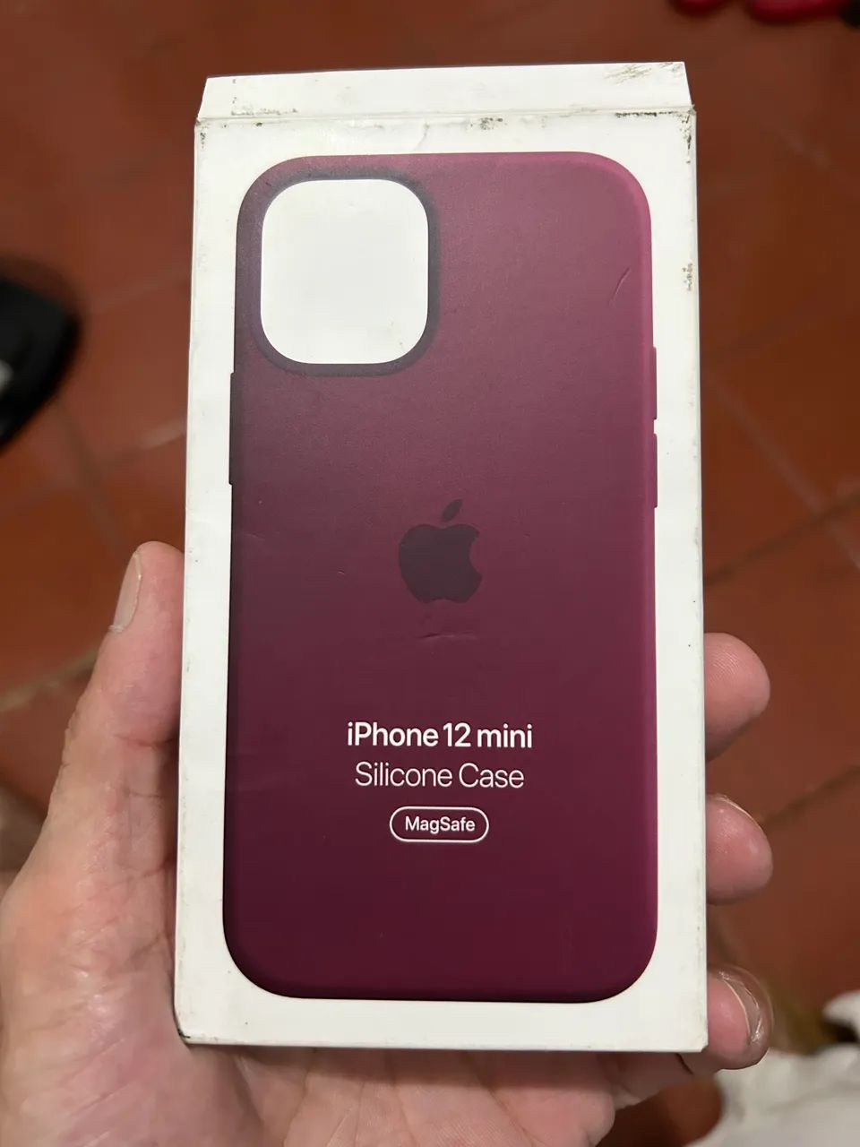Capa silicone original iPhone 12 mini