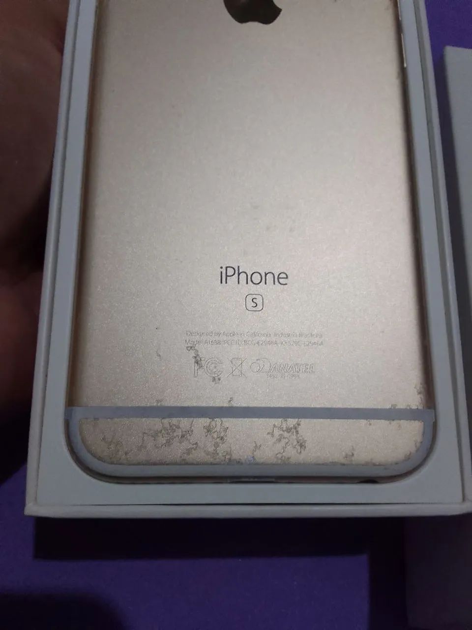 iPhone 6S Dourado 128GB com Ghost Touch (LEIA) - Foto 5